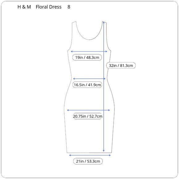 White Floral Waterfall Neck Spring Summer Dress - Picture 2 of 8